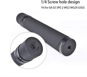 img 1 attached to 🤳 FeiyuTech Extension Pole Bar Adjustable - Perfect for DJI Pocket, Zhiyun Gimbal Stabilizer Feiyupocket 2, Vlog Pocket 1/2, G6, G6Plus, WG2X, G5GS, 1 2 Stabilizer! Up to 500mm Reach!