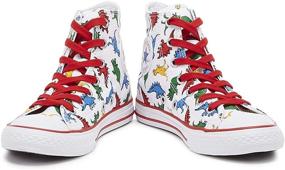 img 2 attached to Converse Kids' Chuck Taylor All Star Dinoverse High Top Sneaker: Unisex-Child's Dinosaur-Inspired Shoe