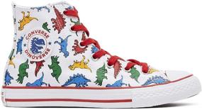 img 3 attached to Converse Kids' Chuck Taylor All Star Dinoverse High Top Sneaker: Unisex-Child's Dinosaur-Inspired Shoe