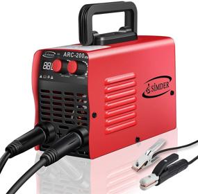img 4 attached to 🔥 Arc Welder 130Amp Dual Voltage Stick MMA Welding Machine with IGBT Technology, Digital Control, Smart VRD, and Hot Start - Suitable for Welding rods Below 3.2mm