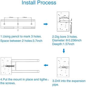 img 3 attached to 🎋 Polished Bamboo Wall Mounted Space-Saving Organizer for Aeropress Set