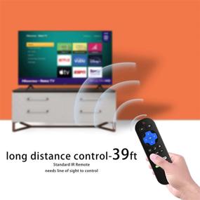 img 2 attached to 📱 Convenient Replacement Remote for JVC Roku TV (All Models) | No Setup Needed