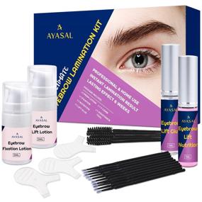 img 4 attached to 👁️ Discover the AYASAL Eyebrow Lamination Kit: Achieve Fuller Brows with Instant Professional Lift!