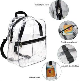 img 1 attached to Approved Backpack Cold Resistant Transparent Security
