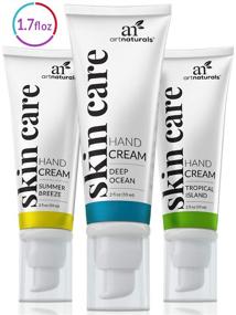 img 4 attached to 👐 artnaturals Hand Cream Repair Set - 3-Pack (2 Fl Oz / 60ml each) - Effective Moisturizer for Dry, Cracked, and Aging Hands - Retains Moisture, Protects from Aging and Daily Strain - Ideal Gift Set