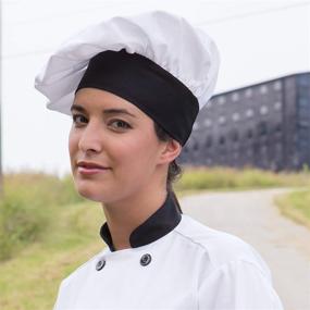 img 1 attached to 👨 Unisex Twill Chef Hat by Uncommon Threads