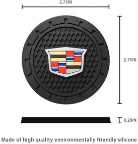 img 2 attached to Аксессуары для интерьера Kacichi Cadillac Coaster