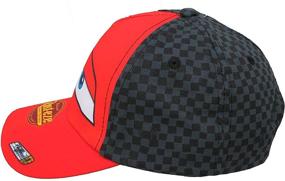 img 2 attached to Get Your Little Racer Ready with a Disney Cars Lightning McQueen Cotton Baseball Cap
