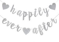 happily glitter bunting engagement pre strung logo