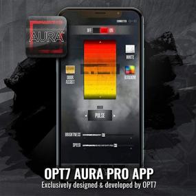 img 1 attached to 📲 Aura PRO LED Control Box with Bluetooth App Integration