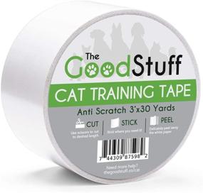 img 4 attached to 🐱 Cat Scratch Tape Furniture Protectors: Shield Your Couch, Doors, and Furniture from Scratches - Deterrent Cat Training Tape Ideal for Leather and Fabric Couches