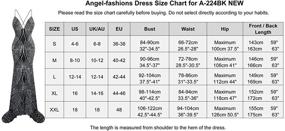 img 2 attached to 👗 Angel Fashions Spaghetti Sequin Mermaid Dress for Women - Enhance Your Wardrobe with Stunning Women's Clothing