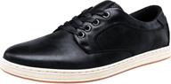 👴 jousen sneakers leather classic: stylish and comfortable footwear for senior men logo