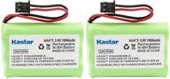 kastar rechargeable cordless tru8885 2 tru88852 office electronics for telephones & accessories logo