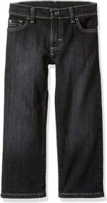 img 4 attached to Stay Ahead in Style with Wrangler Authentics Athletic Shadow Black Boys' Clothing
