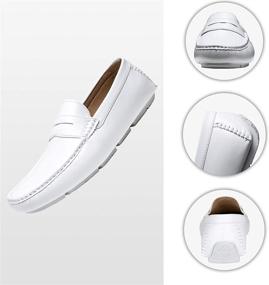 img 3 attached to 👞 Premium JOUSEN Loafers: Stylish Lightweight Men's Shoes for Casual & Driving