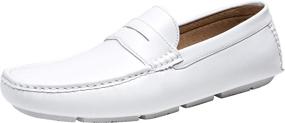 img 4 attached to 👞 Premium JOUSEN Loafers: Stylish Lightweight Men's Shoes for Casual & Driving