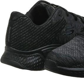 img 2 attached to Skechers Low Top Trainers Black Synthetic