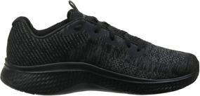 img 1 attached to Skechers Low Top Trainers Black Synthetic