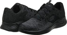 img 3 attached to Skechers Low Top Trainers Black Synthetic