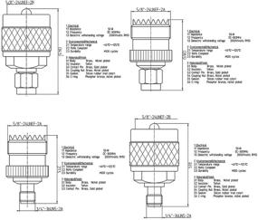 img 2 attached to 📡 Комплект переходников SMA to UHF для антенн Ham/CB-радио и RF-приложений: адаптеры PL259 SO239 UHF VHF