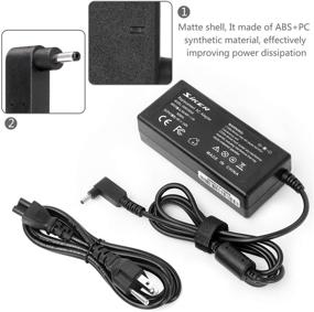 img 3 attached to 💻 Siker Laptop Adapter Charger for Acer Chromebook & Aspire, 19V 3.42A, CB3 CB5 C720 C740 R11 R14 S7 Iconia Tablet AO1-131/431