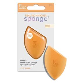 img 4 attached to 💄 Real Techniques Miracle Complexion Beauty Sponge Makeup Blender, Single unit