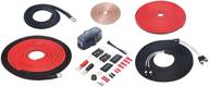 🔌 premium recoil pck0 0 gauge amplifier wiring kit - 99.99% ofc copper construction logo