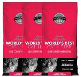 img 2 attached to World's Best Cat Litter Multiple Cat Clumping Formula (8 lbs), 3 Pack: Ultimate Convenience for Multi-Cat Households