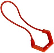 🎒 enhance outdoor gear with bja long zipper pull tab big strong cord zipper pulls (red, 20 pack) logo