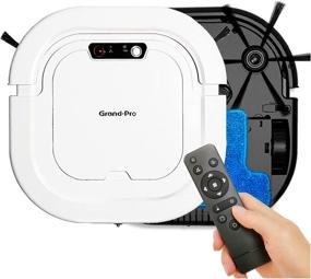 img 4 attached to 🤖 Grand-Pro A1 Robot Vacuum Cleaner: Self-Charging, Schedule Cleaning | Deep Cleaning for Pet Hair & Hard Floors