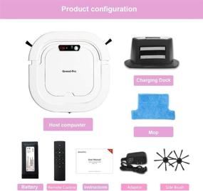 img 1 attached to 🤖 Grand-Pro A1 Robot Vacuum Cleaner: Self-Charging, Schedule Cleaning | Deep Cleaning for Pet Hair & Hard Floors