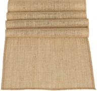 🌾 ling's moment jute farmhouse table runner: rustic burlap decor for winter weddings, baby showers, and country kitchen décor logo