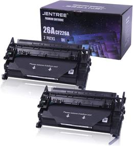 img 4 attached to JENTREE Compatible Toner Cartridge for HP 26A CF226A 26X CF226X High Yield - 🖨️ Use with HP M402dn M402n 402dw MFP M426dw MFP 426fdn MFP 426fdw Printer (Black, 2 Packs)