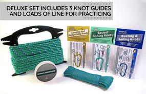 img 3 attached to 🔗 Ultimate Knot Tying Kit: Includes Rope, Cord, Fishing Line, and 3 Guides for Outdoors, Fishing, and Boating - Master 42 Essential Knots