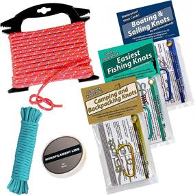 img 4 attached to 🔗 Ultimate Knot Tying Kit: Includes Rope, Cord, Fishing Line, and 3 Guides for Outdoors, Fishing, and Boating - Master 42 Essential Knots