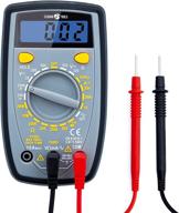 segomo tools dm500 - 500 volt amp multimeter tester with diode voltage, resistance & continuity logo