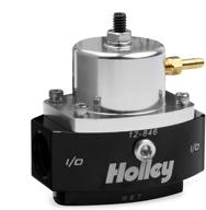 holley 12 846 outlet pressure regulator logo