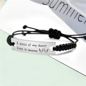 img 1 attached to 🌈 Sousyokyo Heavenly Bracelet: Comforting Bereavement Gifts for Loss of Loved Ones