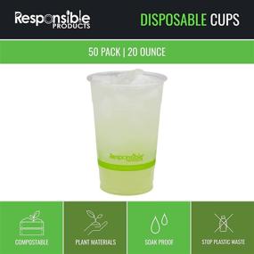 img 2 attached to Responsible Products Compostable Biodegradable Materials Household Supplies in Paper & Plastic