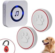 chunhee dog doorbell: waterproof dog door bells for potty training & clear communication логотип