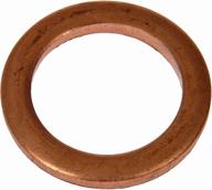 🔩 dorman 095-160 oil drain plug gasket: copper crush - pack of 10 - premium quality logo