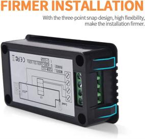 img 1 attached to 🔌 MNJ Motor LCD Display Digital Multifunction Meter, Voltage Amperage Power Energy Frequency Power Factor Multimeter Ammeter Voltmeter - AC Current 80-260V, 100A with Split Core Current Transformer