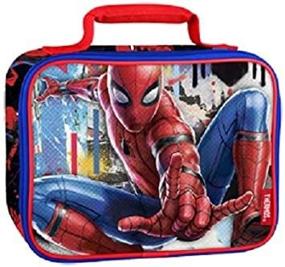 img 4 attached to 🕷️ Superhero-Inspired: Thermos Soft Lunch Kit featuring Spiderman