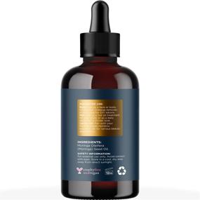 img 2 attached to Moringa Oleifera Oil: Ultimate Hair, Skin, and Nails Treatment - Fast-absorbing Hair Oil for Enhanced Hydration, Anti-Aging Face Serum, and Nourishing Body Moisturizer for Dry Skin - Powerful Hydrating Serum for Hair