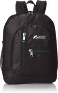 everest double main compartment backpack outdoor recreation for camping & hiking logo