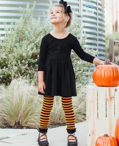 img 3 attached to RuffleButts Маленькие безножные оборки: обожаемая одежда для девочек и комбинезон носков и колготок!
