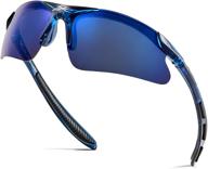🕶️ uv400 kids sports sunglasses for boys and girls: ideal eyewear for baseball, cycling, softball | ages 3-10 logo