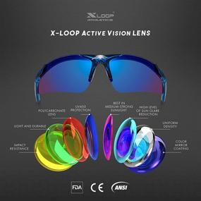 img 1 attached to 🕶️ UV400 Kids Sports Sunglasses for Boys and Girls: Ideal Eyewear for Baseball, Cycling, Softball | Ages 3-10