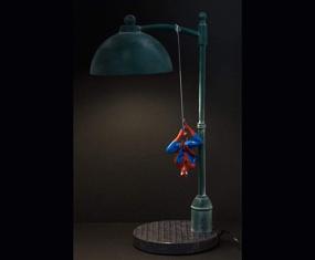 img 3 attached to 🕷️ Marvel Spider Man LED Mood Light Desk Lamp - Streetlight Style, Superhero Night Light, 16 Inches